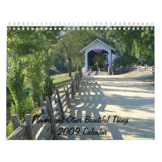 花および他の美しい事2009のカレンダー カレンダー (カバー)