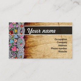花および木namecard 名刺