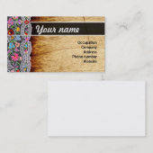 花および木namecard 名刺 (正面/裏面)