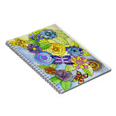 花および蝶 ノートブック (右側)