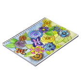 花および蝶 ノートブック (左側)