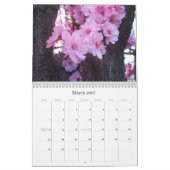 花お気に入りの写真のカスタマイズ カレンダー (3月 2027)