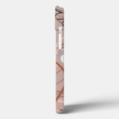 花お洒落と離れプリント Case-Mate iPhoneケース (裏面 / 左)