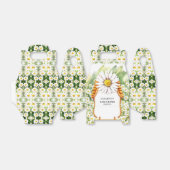 花お洒落デイジー赤ちゃんシャワー フェイバーボックス (折り畳みなし)