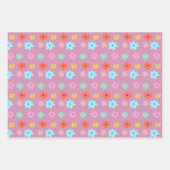 花お洒落包み紙 ラッピングペーパーシート (正面3)