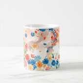 花お洒落園に咲く狼 コーヒーマグカップ (中央)