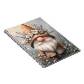 花お洒落格言：愛らしい水彩画 ノートブック (右側)