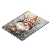 花お洒落格言：愛らしい水彩画 ノートブック (左側)