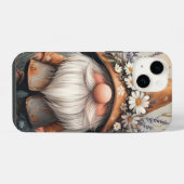 花お洒落格言：愛らしい水彩画 iPhoneケース (裏面横)