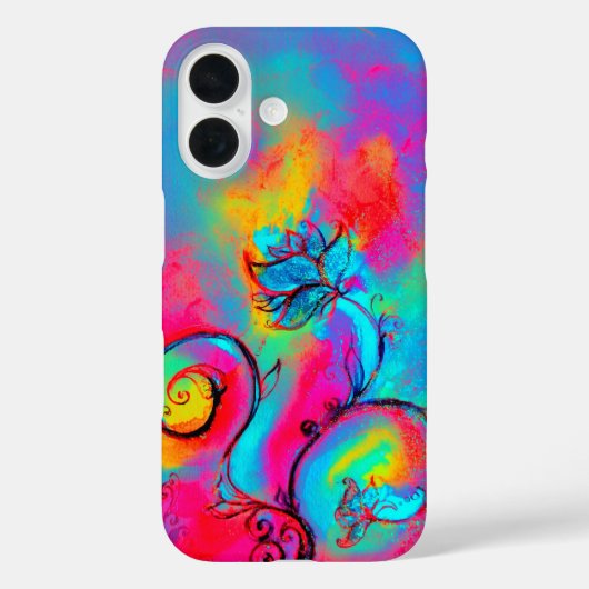 花お洒落桃色 Case-Mate iPhoneケース (裏面)