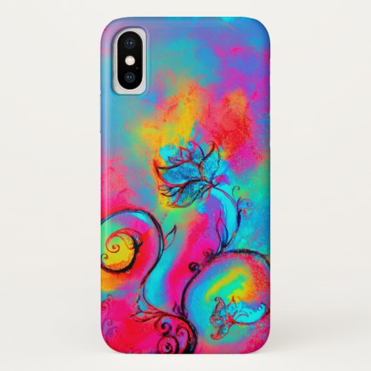 花お洒落桃色 Case-Mate iPhoneケース (裏面)