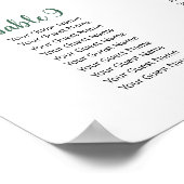 花お洒落結婚の ポスター (角)