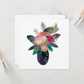 花お洒落花 カード (正面/裏面インサイチュ)