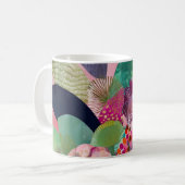 花お洒落花 コーヒーマグカップ (正面左)