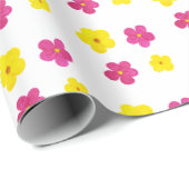 花お洒落花 ラッピングペーパー (ロールコーナー)