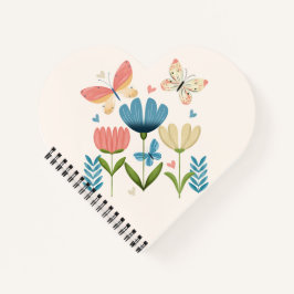 花お洒落蝶 ノートブック