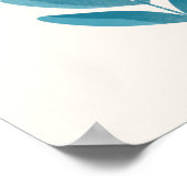 花お洒落蝶 ポスター (角)