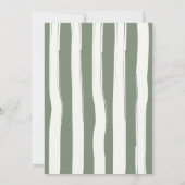 花お洒落車のブライダルシャワー招待 招待状 (裏面)