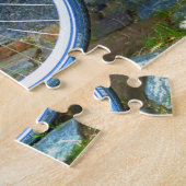 花かご付き自転車，コペンハーゲン，デンマーク ジグソーパズル (側面)