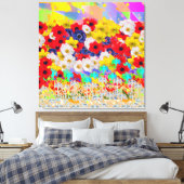 花かご キャンバスプリント (インサイチュ (寝室))