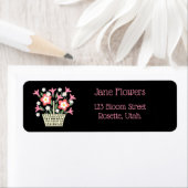 花かご ラベル (インサイチュ)