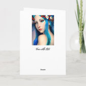 花かわいらしで魅了された少女 | Fairy Tale カード (裏面)