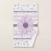 花かわいらしで バスタオルセット (ハンドタオル)