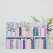 花かわいらしと本 便箋 (スタンド正面)