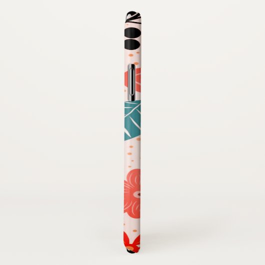 花かわいらしと点 Case-Mate iPhoneケース (裏面/右)