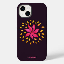 花かわいらしのガーリー名前 Case-Mate iPhone 14ケース