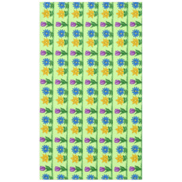 花かわいらしのパターン（の模様が）あるテーブルクロス テーブルクロス