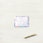 花かわいらしのフローラカラフル抽象芸術 ポストイット (デスク上)