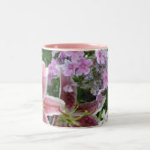 花かわいらしのマグカップ ツートーンマグカップ (中央)