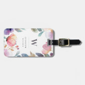 花かわいらしの荷物タグ ラゲッジタグ (正面横)