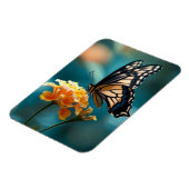 花かわいらしの蝶 マグネット (左側)