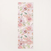 花かわいらしカラフル模様 ヨガマット (裏面)