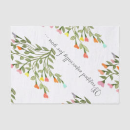 花かわいらしハートティッシュペーパー 薄葉紙