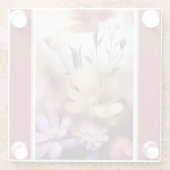 花かわいらしフローラ ガラスコースター (裏面)