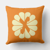 花かわいらしモノグラム クッション (裏面)