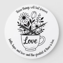 花かわいらし付き紅茶カップデザイン