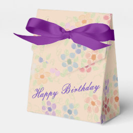 花かわいらし入り専用の箱 フェイバーボックス