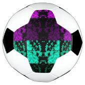 花かわいらし咲き サッカーボール (回転)