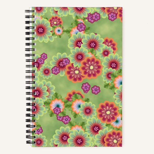 花かわいらし園芸 ノートブック (正面)