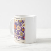 花かわいらし市場デザイン コーヒーマグカップ (正面左)