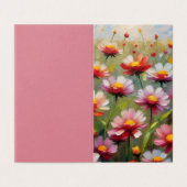 花かわいらし折りカード (外部フラット)