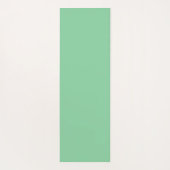 花かわいらし曼荼羅模様（緑） ヨガマット (裏面)