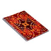 花かわいらし柄かわいい庭 ノートブック (右側)