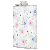 花かわいらし柄 フラスク (左)