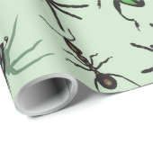 花かわいらし柄 ラッピングペーパー (ロールコーナー)