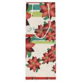 花かわいらし酒バッグ ワインギフトバッグ (裏面)